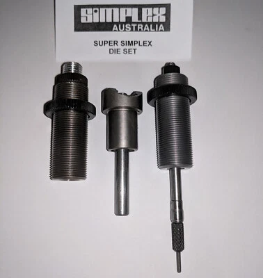Super Simplex 2 Die Rifle Set - 219 Donalson Wasp - 4022230