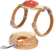 BESPORTBLE Cat Harness Leash Kit Fashionable Design Adjustable Small Pet Harness for Outdoor Activities