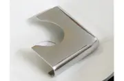 1 x Pocket Corners Flat Chrome Pool Snooker Billiard Table Coin Opp Operated Heavy Duty