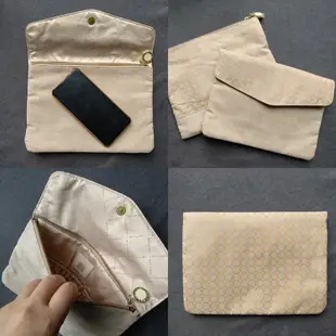 尊貴氣質 絲線錦緞 阿酋航空 寶格麗聯名款 化妝包 盥洗包 手拿包 可放平板 BBH16-18 (9.1折)