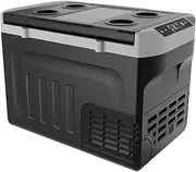 12V Car Refrigerator, 32QT (30L), 12V Compressor Electric Cooler -4 ° F~68 ° F, 12/24V DC And 110-240V AC, Used For Camping(32QT)