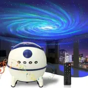 Galaxy Aurora Light Projector with 2 Projection Themes, 8 Soothing Sound Ceiling