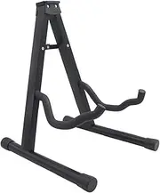 Portable Folding Guitar Stand - String Instruments Holder for Acoustic Electronic Guitar Bass Ukulele Violin Cello (L)