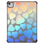 iPad Air (4th/5th gen) iPad Impact Case Heartfelt Rainbow