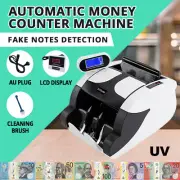 Automatic Portable Money Counter Cash Bill Banknote Counter Digital AU Notes