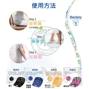 BackJoy 美姿墊 輕量系列Tech Gel 黑藍/黑粉 /貝樂宜 調整坐姿 維持體態 台灣公司貨 【現貨出清】