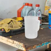 Apartment Essentials Engine Coffee Clear Motor Oil Measuring Jug Travel