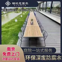 在飛比找Yahoo奇摩拍賣-7-11運費0元優惠優惠-塑木地板南京上門免費測量安裝塑木地板露臺花園庭院塑木3D壓木