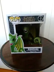 Animated Funko large pop vinyl figure - Rhaegal - Game of Thrones No 47 BNIB