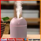 Ultrasonic Air Humidifier Aroma Sprayer USB Essential Oil Diffuser (Pink)