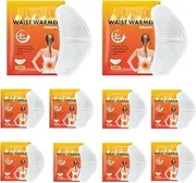 Heating Patches | Self-Heating Reusable Waist Warmer Patch,Safe Adhesive Portable Heating Patches, 10X Joint Discomfort Relief Heat Patches