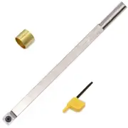 Wood Turning Tool Carbide Tipped Lathe Chisel Rougher Tool Bar 10 Inches With...
