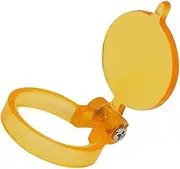xioaue 1 PCS Yellow Filter Filter Plastic for LED Light Lamp Dental Loupes Useful Lab Illumination Optical Binocular Magnifier Accessories