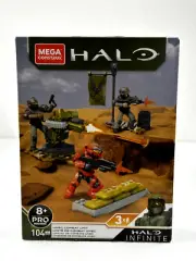 2020 MEGA CONSTRUX HALO INFINITE GRN02 UNSC MARINE Loose 2.25"1 Micro Figure NEW