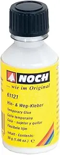 Noch Temporary Glue, 30g, Transparent, PVA, Liquid, Repositionable