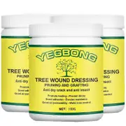 Tree Wound Sealer Plant Tree Wound Healing Sealant Plant Grafting Pruning Sealer Bonsai Cut Wound Paste Smear Tree Repair 3pcs