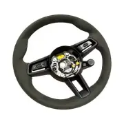 OEM Porsche Cayenne Panamera Taycan STEERING WHEEL ALCANTARA HEATED & SELF DRIVE