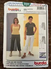 Burda 9980 UNCUT Sewing Pattern, Girls' Pants, Size 10-16 Junior