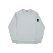 [STONE ISLAND] STONE ISLAND Crewneck sweatshirt with logo badge Kids 14Y 14Y