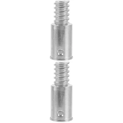 2 PCS American Threaded Connectors Mop Handle Adapter Push Broom End