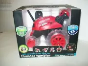 The Black Series Radio Controlled 360 degree Rally Car Turbo Tumbler Red New
