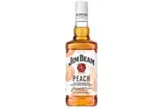 Jim Beam Kentucky Straight Peach Infused Bourbon Liqueur Whiskey 700mL