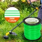 Trimmer Line Round Whipper Snipper Cord Wire Brush Cutter Brushcutte 3mm x 282M