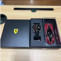 在飛比找蝦皮購物優惠-Ferrari 法拉利 奔馳禮盒組 三眼手錶+模型車 44m