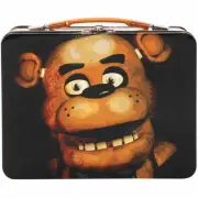 BIOWORLD• Five Nights at Freddy's • FREDDY TIN TOTE / Lunch Box • SHIPS FREE