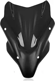Motorcycle Windshield for Yamaha MT-07 FZ07 MT07 Pure 2024-21 Motorcycle Touring Sport WindScreen Windshield Visor Deflector Fairing Cover windscreen Double Bubble(Black)