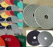 4" Diamond Polishing Pad 48 + 5 Buff natural engineered stone masonry terrazzo