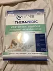 Therapeutic : Waterproof Mattress Protector * King Size* Antimicrobial