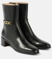[Tom Ford] Tom Ford Whitney leather ankle boots AU 10 black
