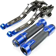 SJZC for B-MW F800GS/Adventure F800GT F800R F800S F800ST Motorcycle CNC Brake Clutch Levers Handlebar Grip Handle Hand Grips 2008-2016 (Color : 3)