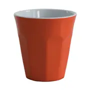 Serroni Café Melamine Two Tone Cup 260ml - Orange