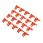 20Pcs Plastic Bee Queen Protective Cell Cover Beekeeping Equipment Cage To 3C
