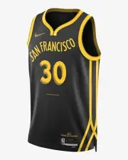 Nike Stephen Curry Golden State Warriors #30 Size M 23/24 City Edition Jersey ✅