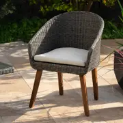 Mimosa Savannah Timber & Wicker Dining Chair