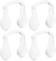 Healeved 4pcs Flexible Glasses Nose Pads Replacement Transparent Nose Cushions for Eyeglasses Nose Bridge Support Eyewear Accessories