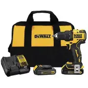 DEWALT 20V MAX* Cordless Drill / Driver Kit Compact 1/2-Inch (DCD708C2)