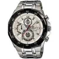 在飛比找momo購物網優惠-【CASIO 卡西歐】EDIFICE 急速賽車三眼計時錶(E