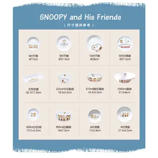 【康寧 Corelle】史努比 SNOOPY Friends-8吋分隔盤/211餐盤/