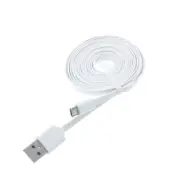 6FT LONG USB CABLE MICROUSB CHARGER CORD POWER WIRE SYNC FLAT for CELL PHONES