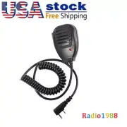 Waterproof 2 Pin Speaker Microphone For BF-888S UV-5R TH-UVF9 UV-6R PX-777 Radio