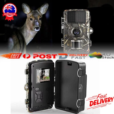 12MP 1080P HD Trail Wildlife Night Vision Camera Trap Hunting Game Cam PIR ZV