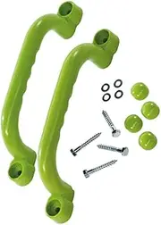 TOYANDONA 1 Pair Handle Toy Accessories Non Slip Grab Bar Playset Developmental Toys Playhouse Handles Outdoor Treehouse Childrens Toys Children Swing Handle Accessories Plastic