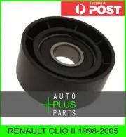 Fits RENAULT CLIO II 1998-2005 - Idler Tensioner Drive Belt Bearing Pulley