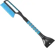 LoyaGour Snow Brush and Ice Scraper for Car Windshield,26.4" Window Scraper Deicer for Car SUV and Truck,Ice Scrapers and Brushes 2 in 1,Winter Car Automotive Exterior Accessories(1Pack Blue)