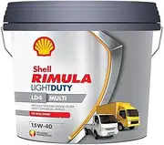 Shell Rimula LD4 Multi 15W40 Light Duty Engine Oil, 7.5 litres
