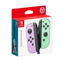 在飛比找順發線上購物優惠-Nintendo 任天堂 Switch Joy-Con 紫綠
